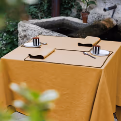 Linnea Hono set de table Jaune 4 pièce(s)