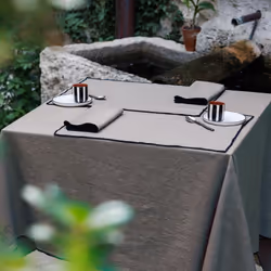 Linnea Hono set de table Gris 4 pièce(s)