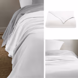 Linnea Riviera plaid 240 x 260 cm Coton Blanc