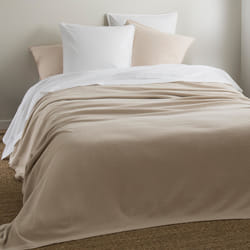 Linnea Riviera plaid 240 x 260 cm Coton Beige