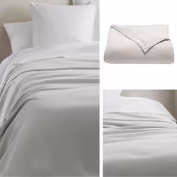 Linnea Riviera plaid 180 x 240 cm Coton Gris