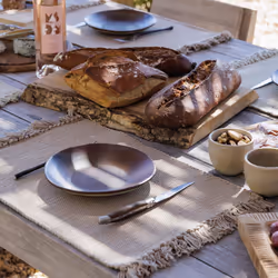 Linnea Papeete set de table Beige 2 pièce(s)