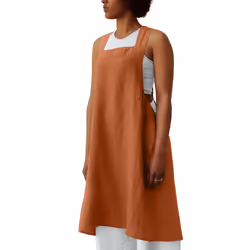 Linnea Mélodie, Orange, Lin, 900 mm, 1100 mm, 210 g, Portugal