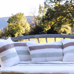 Linnea Aria housse de couette Blanc Coton, Lin 80 x 200 cm