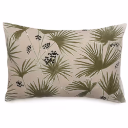 Linnea Palawan, Beige, Coton, Lin, 165 g/m², Palawan, Portugal, 40 x 60 cm