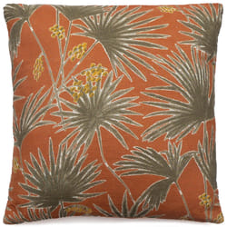 Linnea Palawan Orange 45 x 45 cm Coton, Lin
