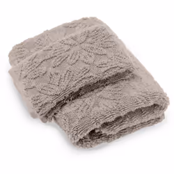 Serviette invité 30x50 cm BAMAKO en micro-coton beige Naturel Plongez dans une expérience de douceur et de confort absolu ave ...