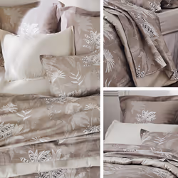 Linnea Cayenne Beige 50 x 70 cm Satin