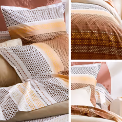 Linnea Niagara Marron 50 x 70 cm Coton