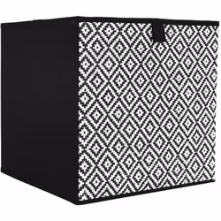 Cube de rangement BRAID noir 27L Ce cube de rangement pliable de la collection BRAID n'est pas seulement un accessoire pratiq ...