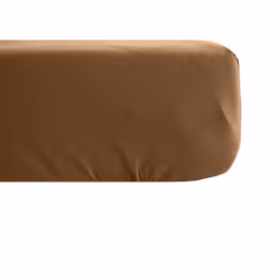 Drap housse 80x200 cm uni percale de coton MANOIR marron Cognac bonnet 35 Découvrez le drap housse de dimensions 80x200 cm de ...