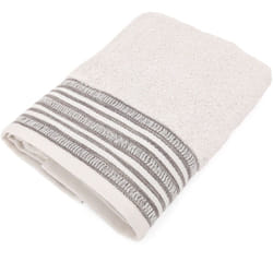 Linnea - Serviette de toilette pur coton 50x100 cm 500g/m2 collection dry beige