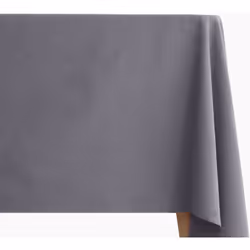 Nappe 170x170 cm collection MATTIS gris brume Découvrez la nappe MATTIS, une pièce maîtresse de la décoration de table, conçu ...