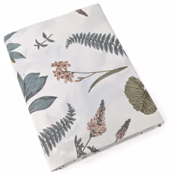 Drap plat 240x310 cm collection FÉÉRIE en percale de coton Plongez dans un jardin enchanté où la nature déploie toute sa sple ...