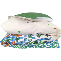 Housse de couette coton evasion 260x240 cm