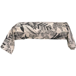 Linnea - Taie de traversin percale de coton alba 140x43 cm