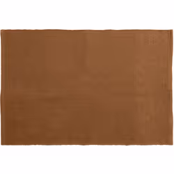 Tapis rectangulaire 60x90 cm collection MOOREA marron terre cuite Faites l'expérience du confort ultime et de l'élégance inte ...