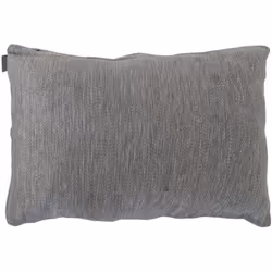 Housse de coussin 40x60 cm collection SYRACUSE tissu Oléfine gris ardoise Découvrez la parfaite harmonie entre élégance et du ...