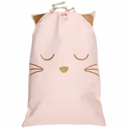 Sac à linge collection CAT rose Explorez le charme et la praticité du sac à linge Chat de la collection CAT, un accessoire es ...