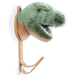 Porte manteau mural - LINNEA - T-Rex - Polyester - Décoration murale - Enfant