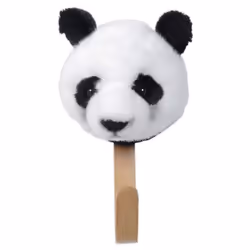 Porte manteau mural panda SOFT ANIMAL - Marque - Modèle - Blanc - Chambre - Décoration murale - Intérieur
