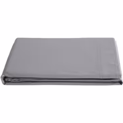 Drap plat percale de coton 270x300 cm MANOIR gris Ardoise Plongez dans le luxe du confort avec notre drap plat percale de cot ...