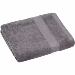 Serviette de toilette 50x90 cm NAÏA gris Ardoise Plongez dans le confort absolu avec notre élégante collection de linge de ba ...