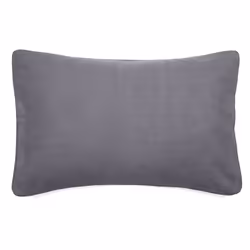 Housse de coussin 40x60 cm 50% lin et 50% coton collection OPERA DECO brume