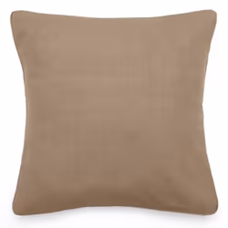 Housse de coussin 45x45 cm 50% lin et 50% coton collection OPERA DECO camel
