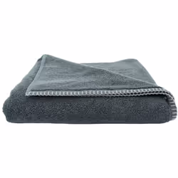Drap de douche 70x160 cm FJORD coton gris plomb Ce drap de douche en coton de la collection "FJORD" est l'accessoire essentie ...