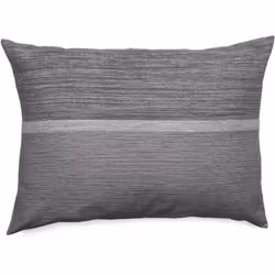 Housse de coussin ZAGORA pur coton 250 g/m2 50x70 cm noir granit Découvrez la collection ZAGORA, une invitation au confort et ...