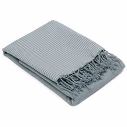 Drap de plage fouta NID D'ABEILLE 100x200 cm 100% coton 230 g/m2 vert Lichen Découvrez la Fouta de la Collection NID D'ABEILL ...