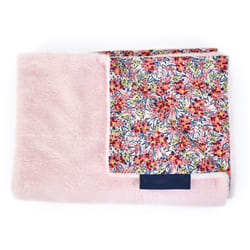 Linnea - Plaid douceur 70x100 cm polyester boh'aime faon rose multicolore