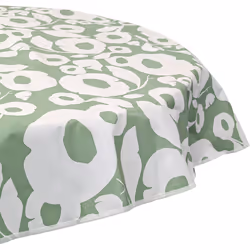 Nappe ronde 160cm antitaches collection GRANDIR vert Découvrez la collection de nappes GRANDIR confectionnée en polypropylène ...