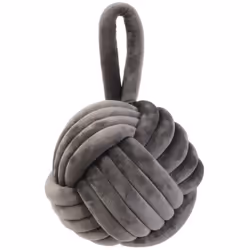 Stop porte en polyester velours collection CLEMENCE gris Découvrez notre élégant Stop Porte Velours Pelote de la collection C ...
