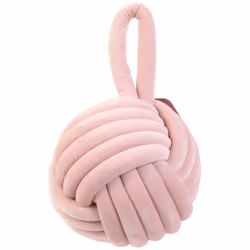 Stop porte en polyester velours collection CLEMENCE rose Découvrez notre élégant Stop Porte Velours Pelote de la collection C ...