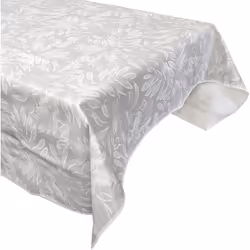 Nappe de table rectangulaire 140x180cm antitaches collection VERDURE gris Vous cherchez à apporter une touche de nature color ...