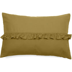 Linnea - Housse de coussin collection elza Volant central 40x60 cm