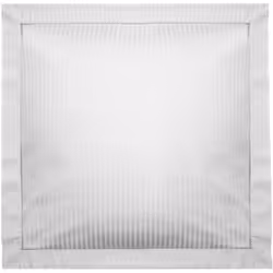 Taie d'oreiller 65x65 cm 100% satin de coton CONCERTO à rayures blanc Neige La taie d'oreiller que nous vous proposons est un ...