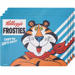 Lot de 4 sets de table 30x40 cm collection SO GOOD bleu Frosties Apportez une touche de couleur et de fun à vos repas avec ce ...