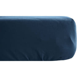Drap housse uni percale de coton manoir Bonnet de 40 cm 160x200 cm