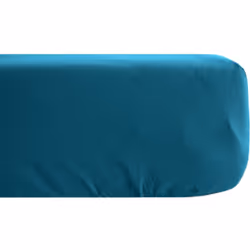 Drap housse 160x200 cm uni percale de coton MANOIR bleu Lagon bonnet 35 Découvrez le drap housse de dimensions 160x200 cm de  ...