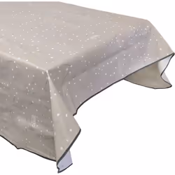 Nappe de table rectangulaire 140x180cm antitaches LIGHT ME UP gris Découvrez la collection LIGHT ME UP, une gamme de nappes e ...