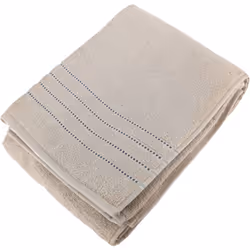 Drap de bains 100% coton 100x150cm CHARM ivoire Transformez votre salle de bain en un véritable cocon de douceur avec la coll ...