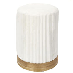 Linnea - Pouf côtelé collection moana Cylindre