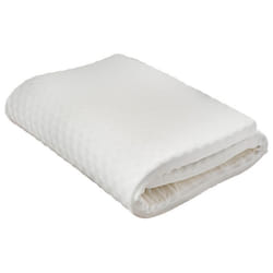 Surmatelas à mémoire de forme 90x190 cm enveloppe déhoussable MEMOZEN