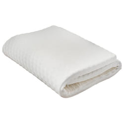 Surmatelas à mémoire de forme 160x200 cm enveloppe déhoussable MEMOZEN