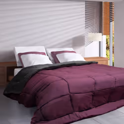 COUETTE COCOON BICOLORE 260x240 CM été Optez pour une couette bicolore douce & respirante pour passer de bonnes nuits l'été.  ...