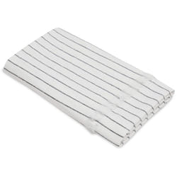 Linnea - Drap de plage 95x180 cm mousseline de coton collection lana foutas avec franges neige