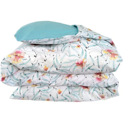 Housse de couette percale de coton roxane 260x240 cm